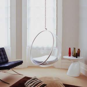 Silla Colgante Moderna Tipo Burbuja <span class=keywords><strong>de</strong></span> Acrílico Transparente para Balcón, Silla Columpio Tipo <span class=keywords><strong>Huevo</strong></span> para el Hogar - Product Image 2