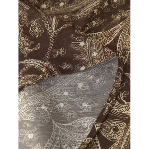 Nouvelle jupe évasée vintage en mousseline imprimée, taille haute, grande ampleur, pour femme, tenue décontractée de vacances, jupe longue plissée - Product Image 4