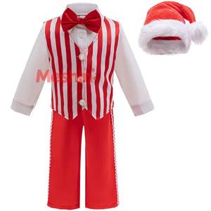 Conjunto de Disfraz de Carnaval para Niños, Diseño Popular MS, Traje de Fiesta con Gorro Navideño - Product Image 1
