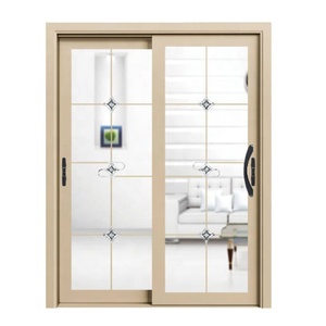 Porta Scorrevole in Alluminio con Vetro Basso Emissivo Design <span class=keywords><strong>Porte</strong></span> Scorrevoli in Vetro per <span class=keywords><strong>Balcone</strong></span> - Product Image 1
