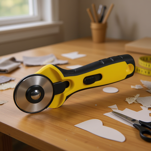 Stanley Rotary Blade Knife 45mm Metal Cutting <b>Tool</b> For Fabric And Paper - Product Image 3