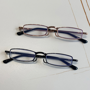 HXHduanbitong-<span class=keywords><strong>gafas</strong></span> de lectura correctoras para mujer, anteojos de lectura con estuche, marco de metal, para presbicia, con <span class=keywords><strong>filtro</strong></span> <span class=keywords><strong>azul</strong></span>, venta al por mayor - Product Image 4