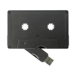Tùy Chỉnh <span class=keywords><strong>Retro</strong></span> Âm Thanh Mixtape Bộ Nhớ <span class=keywords><strong>Flash</strong></span> Băng Cassette Băng USB 2.0 128MB Ổ Đĩa <span class=keywords><strong>Flash</strong></span> Màu Đen Và Trắng Nhựa Cassette USB Pendrive - Product Image 3