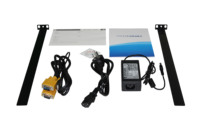 Commutateur KVM IP combiné 8 ports/16 ports DB-15, prise en charge USB + VGA, console locale, touches de raccourci OSD, tiroir KVM IP, montage en rack 1U, en stock