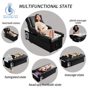 เตียงสระผมเสริมศีรษะ ยกหลังได้ นวดไทย เก้าอี้ทำเล็บ เตียงสระผม - Product Image 3