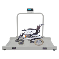 Balance de fauteuil roulant d'hôpital numérique avancée pour des mesures précises pour les utilisateurs de fauteuil roulant
