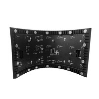 Module LED souple d'intérieur P1.53 P1.86 P2 P2.5 P3.076 P4 P5 320*160mm, écran LED flexible, écran LED incurvé, installation magnétique