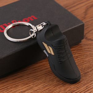 Porte-clés porte-monnaie 3D en alliage de zinc de haute qualité, design <span class=keywords><strong>chaussure</strong></span> <span class=keywords><strong>NBA</strong></span>, vente en gros pour accessoires de marque personnalisés - Product Image 3