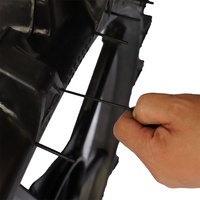 Roues en acier au carbone JIUYU pour tracteur, pneus fins 970x80mm, jante de pulvérisateur à flèche, transplanteur de riz, pièces de tracteur garanties 2 ans