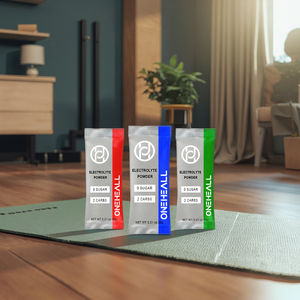 مسحوق إلكتروليتات رياضي للترطيب مع فيتامين سي خالٍ من السكر، مكمل طاقة للبالغين - Product Image 6