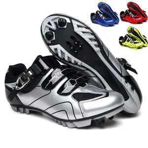 Chất lượng cao thoáng khí đi xe đạp Giày Cleats Giày MTB bán buôn SPD đường xe đạp Carbon đi xe đạp xe đạp phanh Giày