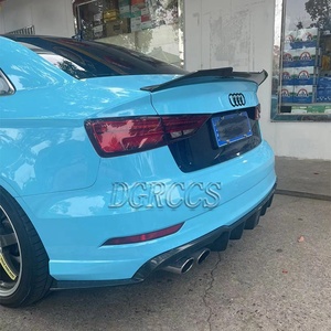 สปอยเลอร์หลังคาร์บอนไฟเบอร์แบบ PSM สำหรับตกแต่งภายนอกรถยนต์ A3 S3 RS3 8V Luxury Sedan ปี 2013-2020 - Product Image 6