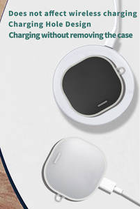 Funda Protectora Transparente de TPU para <span class=keywords><strong>Anker</strong></span> Soundcore <span class=keywords><strong>Liberty</strong></span> Air <span class=keywords><strong>2</strong></span> <span class=keywords><strong>Pro</strong></span> con Gancho, la Más Nueva de Fábrica - Product Image 6