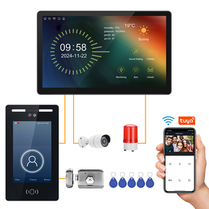 Wifi Video Doorbell Camera Tuya Smart Home Apartment Wifi Visual Peephole <b>Door</b> Face Recognition Video Touchscreen Display 10-inc - Product Image 1