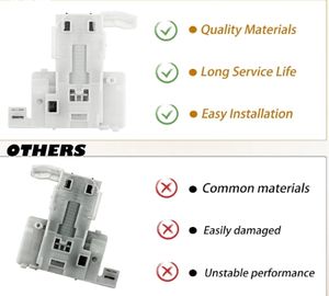 <span class=keywords><strong>Pour</strong></span> <span class=keywords><strong>Bosch</strong></span> véritable OEM ensemble de serrure de porte blanche 10006917 <span class=keywords><strong>pour</strong></span> <span class=keywords><strong>lave</strong></span>-<span class=keywords><strong>vaisselle</strong></span> <span class=keywords><strong>Bosch</strong></span> Source d'alimentation électrique <span class=keywords><strong>pour</strong></span> hôtels - Product Image 2