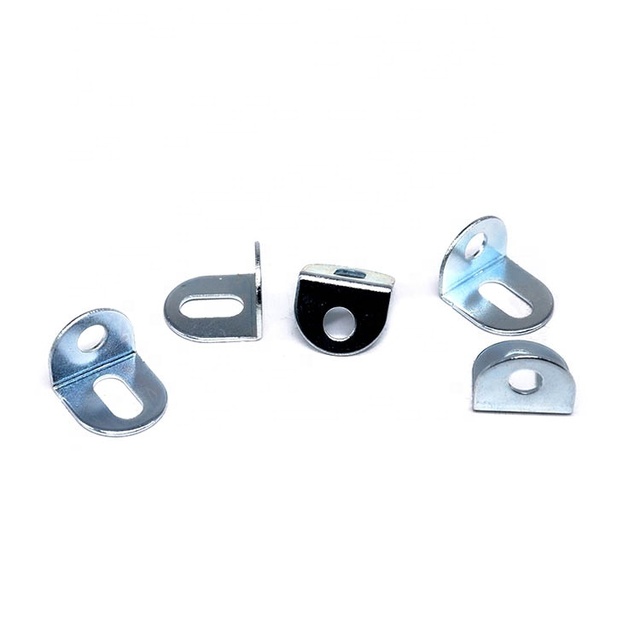 Custom Galvanized Sheet Metal Fabrication Welding Bending Steel Brass 90 Degree Wall Mounting Aluminium Alloy Corner Bracket