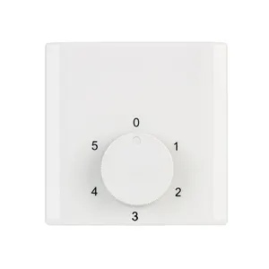 High quality 5 speed ceiling fan regulator wall mounted control switch