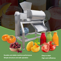 Ananasjam Maker Industriële Groente Mango Puree Passievrucht Machine Pulp Extractor Kersenpulper 1000kg/u 380V/220V/110V