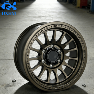 Rines de Bronce Forjado para Carreras Todoterreno <span class=keywords><strong>4x4</strong></span>, 17 18 19 Pulgadas, para Camionetas y SUV, 6*139 6*114.3, para Ford Pardo Jeep - Product Image 2