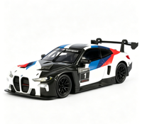 Modèle de voiture de sport muscle de course 1:24 en métal moulé sous pression, véhicule de collection