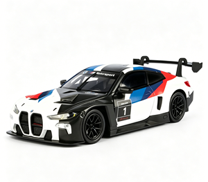 Modellino Auto Sportiva <span class=keywords><strong>Muscle</strong></span> Car da Corsa in Scala 1:24, Veicolo da Collezione in Metallo Pressofuso - Product Image 1