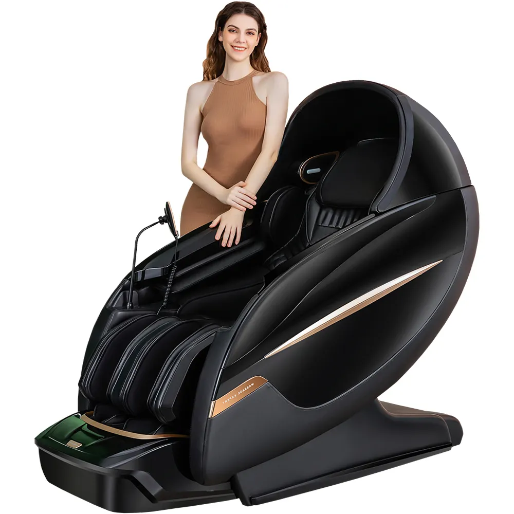 MSTAR eléctrico Sillón de masaje de cuerpo completo 4D gravedad cero