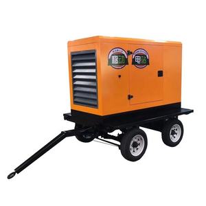 30 किलोवाट 40kw 50kw 50kw छोटे मूक मोबाइल डीजल जनरेटर ट्रेलर जनरेटर ट्रेलर जेनरेटर, ओपन फ्रेम और ट्स - Product Image 2