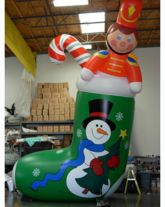 <span class=keywords><strong>Inflatable</strong></span> Giáng Sinh Vớ Bóng, Khổng Lồ Giáng Sinh Inflatables BA-42 - Product Image 3
