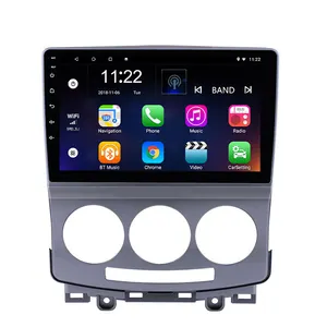Mazda 5 2005 - 2010 için 9 inç çerçeve dokunmatik ekran araba Stereo geri görüş kamerası Android oto Carpldy multimedya Dvd OYNATICI