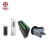 Moteur synchrone à aimant permanent 110V/220V haute puissance 450W avec télécommande, régulation de vitesse, ensemble de servomoteur sans balais
