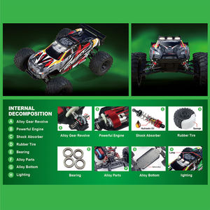 <span class=keywords><strong>1</strong></span>/<span class=keywords><strong>10</strong></span> échelle 4 canaux alliage corps 4WD RTR 2.4G radiocommande <span class=keywords><strong>RC</strong></span> haute vitesse dérive voiture à vendre - Product Image 6