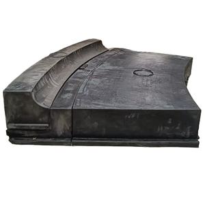 Revestimiento de placa de rejilla compuesto de goma reductor de ruido de corte personalizado resistente al desgaste para cámara de descarga de molino SAG - Product Image 3