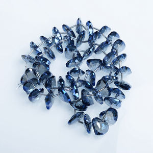 Cristal grand coeur oblique Super grand Super Flash accessoires bricolage à la main pendentif perles de cristal - Product Image 2