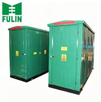 Subestación Transformadora Prefabricada para Exteriores de 630 kVA, Trifásica, 50 Hz, Montada sobre Plataforma, Refrigeración ONAN, IP33D, 10 kV, 0.4 kV, YB-12, IEC