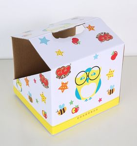 <span class=keywords><strong>Comptoir</strong></span> pliable <span class=keywords><strong>en</strong></span> carton ondulé d'impression montrant le support de boîte de présentation PDQ - Product Image 3