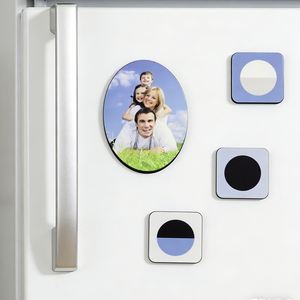 Lot de 50 <span class=keywords><strong>aimants</strong></span> ovales pour réfrigérateur, modernes, imprimable, personnalisés, pour Photo, vente en gros, pour famille - Product Image 3
