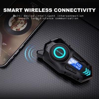 Écouteurs de moto K09 les plus vendus avec indicateur LED étanche IPX-8 et chipset JL