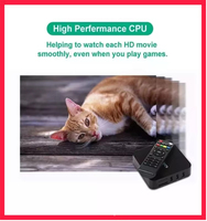 2026 Super Abordable - Boîtier TV Android 4K Quad Core Android 15.0 avec lecteur multimédia en ligne pour la vidéo - Décodeur