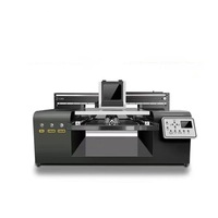 Printer UV Otomatis 3040 Baru dengan Print Head XP600, Flatbed A2 2-in-1 untuk Botol Kaca, Mug, Akrilik, PVC, Logam