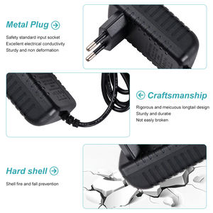 Adaptador de Corriente Continua ESann Original de Fábrica, 12 Voltios, 2 Amperios, 24W, con Múltiples Protecciones, con Enchufe de 5.5 x 2.5 mm para EE. UU./UE/Reino Unido/Australia - Product Image 5