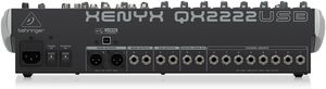 Mezclador Behringer XENYX QX2222USB Premium de 22 Entradas y 2/2 Buses, Preamplificadores de Micrófono, Compresores, Procesador Multi-FX Klark Teknik, Opción Inalámbrica - Product Image 5