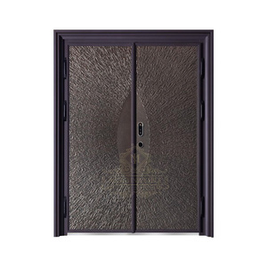 <span class=keywords><strong>Porte</strong></span> <span class=keywords><strong>d</strong></span>'<span class=keywords><strong>entrée</strong></span> en acier inoxydable de haute qualité, résistante à la rouille, pour usage résidentiel, <span class=keywords><strong>avec</strong></span> serrure à code électronique, trappe pour chat et ventilateur - Product Image 5