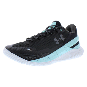 Zapatos Unisex Under Armour Curry 2 Low Flotro Color: Negro/Verde Azulado |   100% Auténtico - Product Image 1