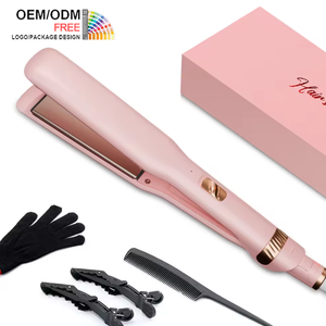 PRITECH Professional Fast Portable Customized Electric Hair Flat Iron Hair Straightener