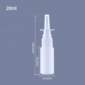Professional Production Nasal Spray <b>Bottle</b> 10ml-60ml Refillable Nasal Spray <b>Bottle</b> Plastic 20ml Nasal Spray <b>Bottle</b> - Product Image 4