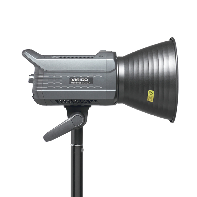 200 Watt Bi-Color LED Spotlight COB LED Lights Multi Color Portable Studio Video Lighting for Outdoor Video Live Use