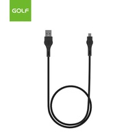 Câble de charge micro USB 2.4A usine de charge rapide en gros bouton portable câble USB Android tressé