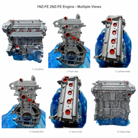 Ensemble moteur complet Toyota 1NZ-FE 1.5L 2NZ-FE 1.3L DOHC 16V VVT-i Long Block pour Yaris Vitz Vios Echo Probox Scion XA XB