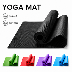 Tapete de Yoga OEM de PVC Natural, Bajo Olor, Antideslizante, con Bolsa de Transporte para Estudios de Bienestar y Suministro Minorista - Product Image 1