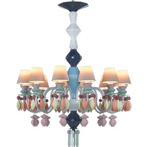 <span class=keywords><strong>Lampadario</strong></span> di Cristallo Rosa in Stile Americano per Camera da Letto Principessa Bambina - Product Image 1